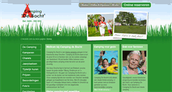 Desktop Screenshot of campingdebocht.nl